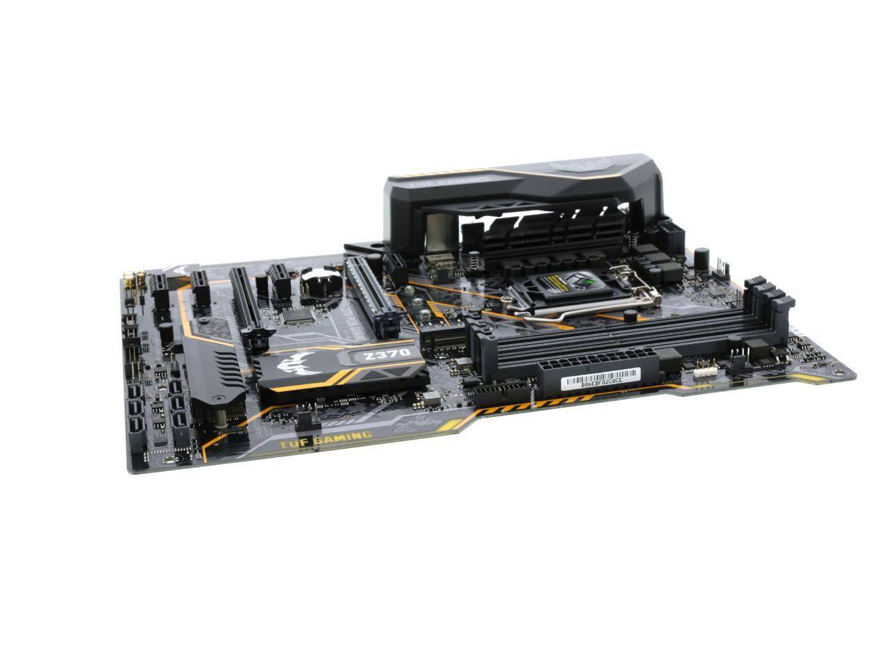 Used Very Good Asus Tuf Z370 Plus Gaming Lga 1151 300 Series Atx Intel Motherboard Newegg Com