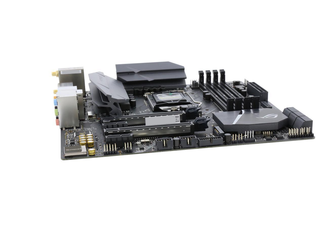 Asus Rog Strix Z370 G Gaming Wi Fi Ac Lga 1151 300 Series Micro Atx Intel Motherboard Newegg Com