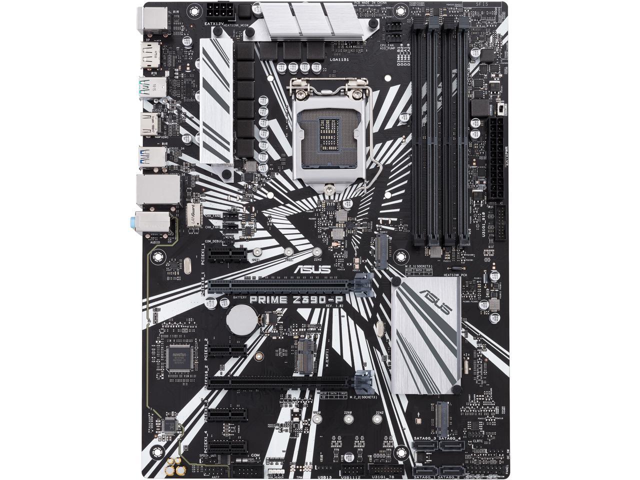 ASUS Prime Z390-P LGA 1151 (300 Series) ATX Intel Motherboard 