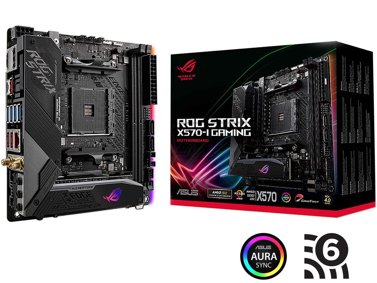 ASUS ROG Strix X570-I Gaming Mini ITX AMD Motherboard - Newegg.ca