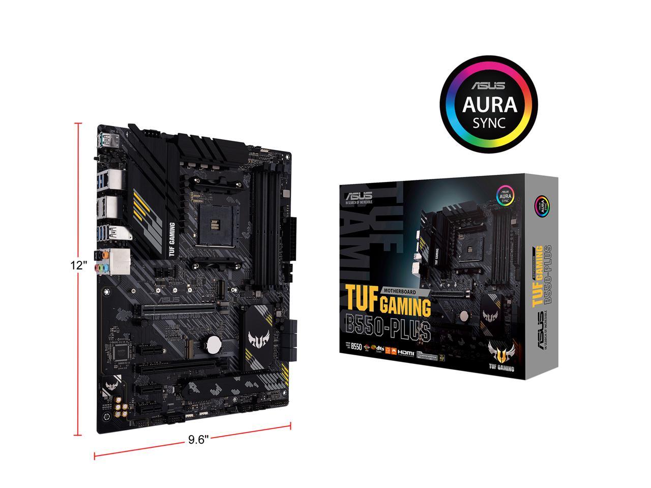 ASUS TUF GAMING B550-PLUS AM4 ATX AMD Motherboard - Newegg.com