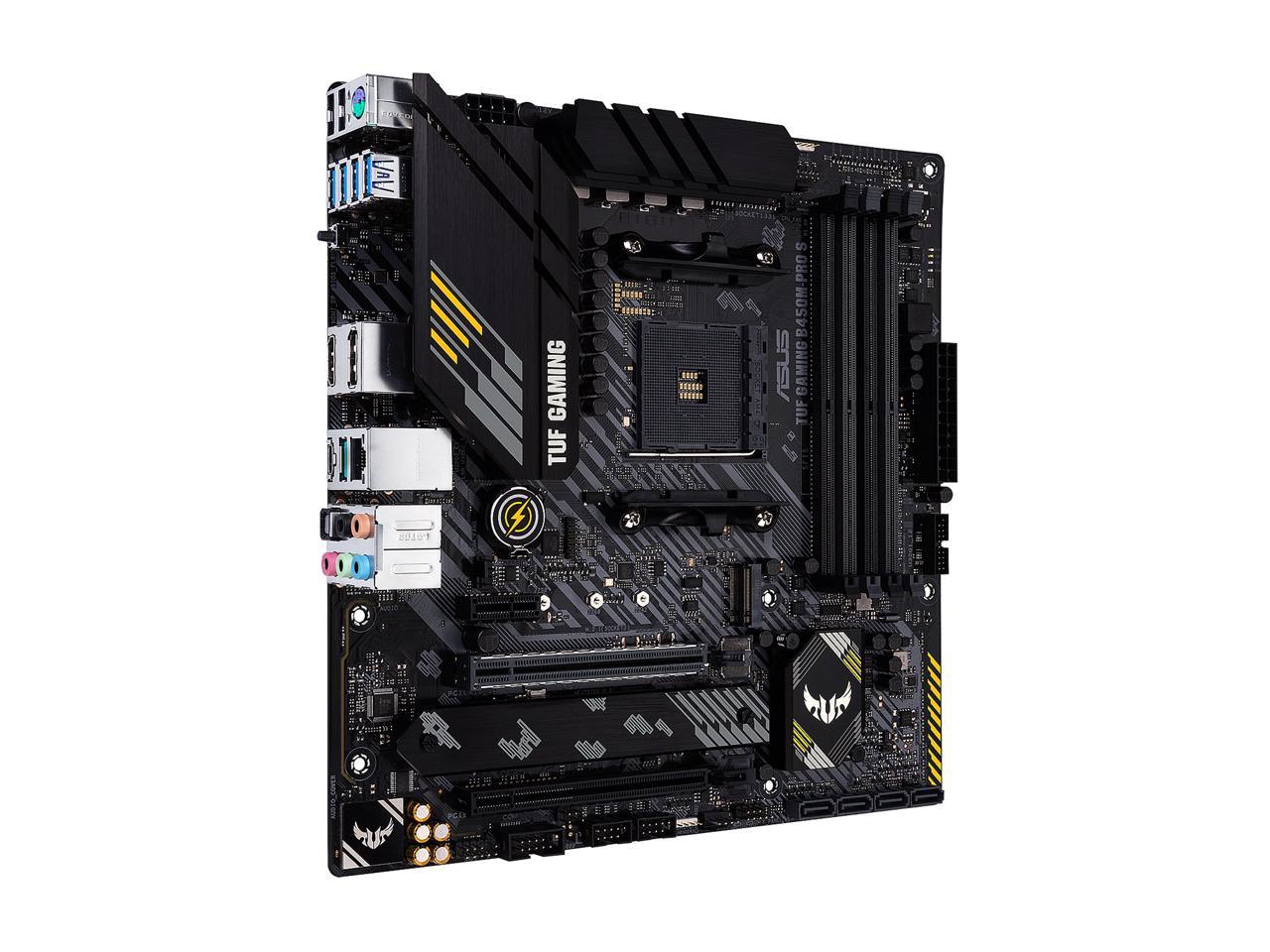 Asus Tuf Gaming B450m Pro S Am4 Micro Atx Amd Motherboard Newegg Com