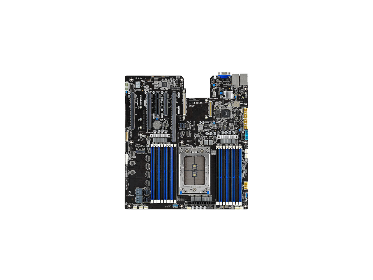 ASUS KRPA-U16 Motherboard + AMD EPYC 7D12 CPU Combo – PCIe 4.0, DDR4 Server Combo (Used)