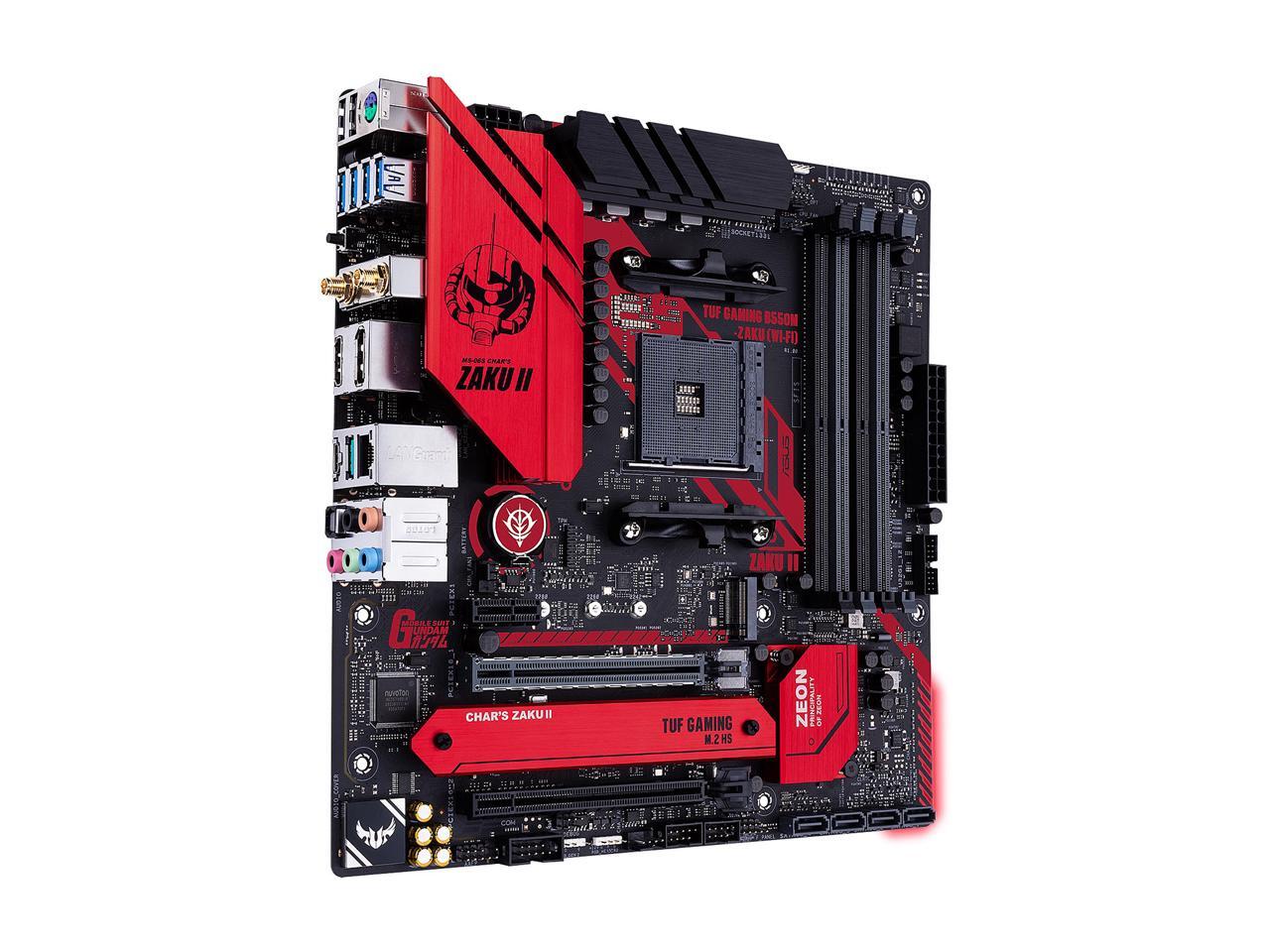 ASUS - ASUS B550M-ZAKU (Wi-Fi) マザーボード ザク AM4 ASUS B550M-ZAKU (Wi-Fi) マザーボード ザク AM4