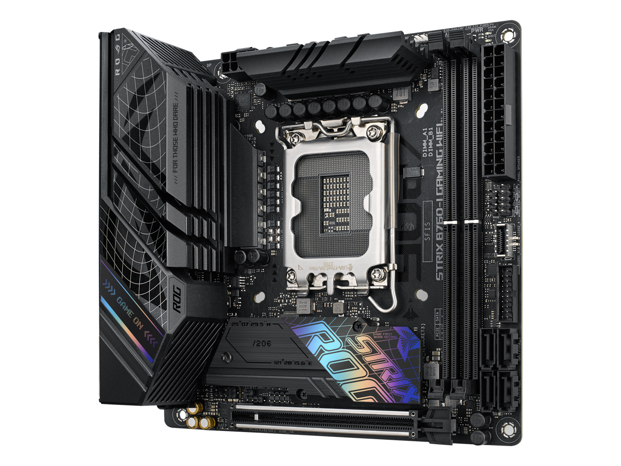 ASUS ROG Strix B760-I Gaming WiFi Intel B760(13th and 12th Gen) LGA ...