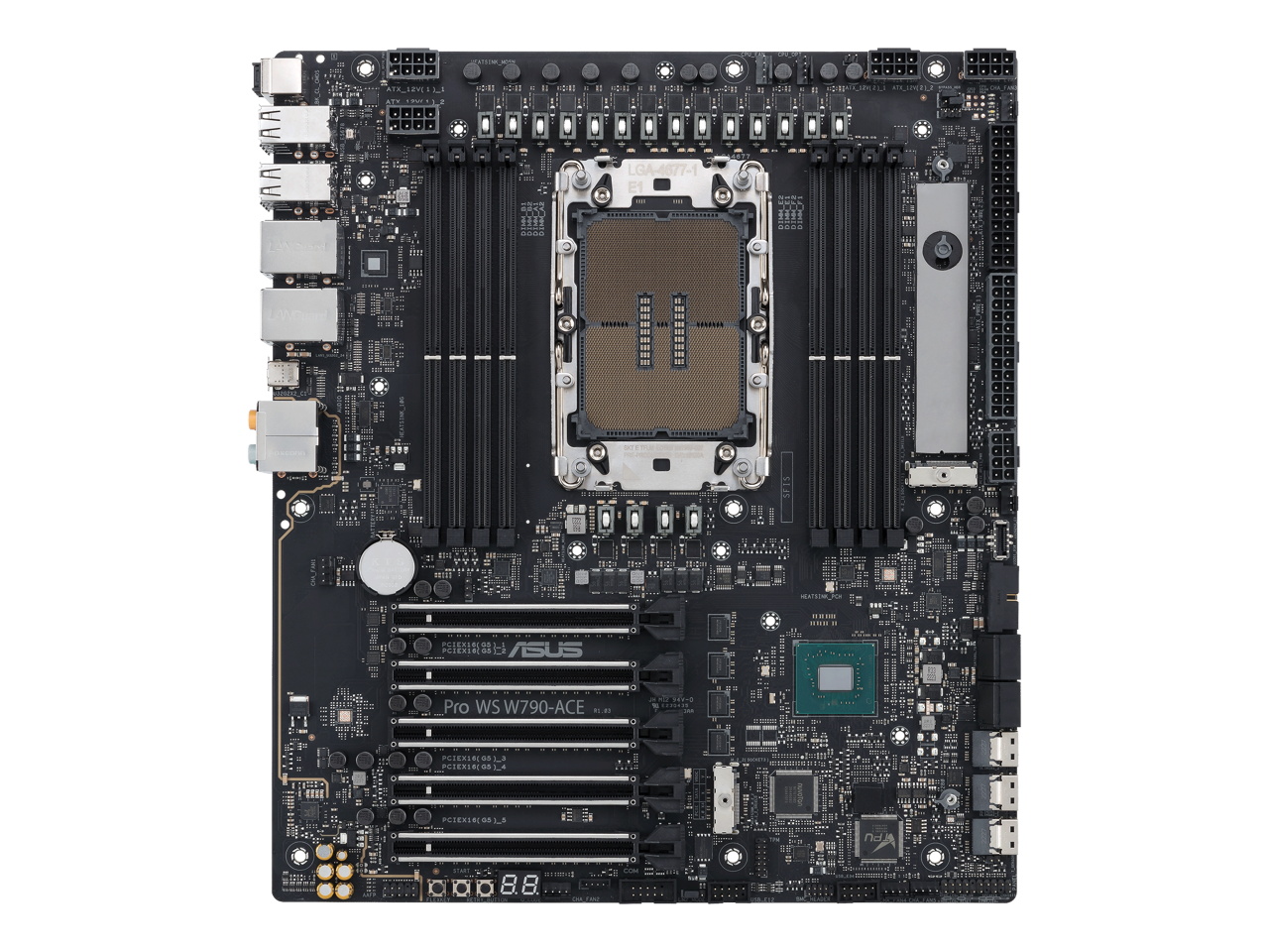 ASUS Pro WS W790-ACE Intel® W790 (LGA 4677) CEB workstation motherboard ...