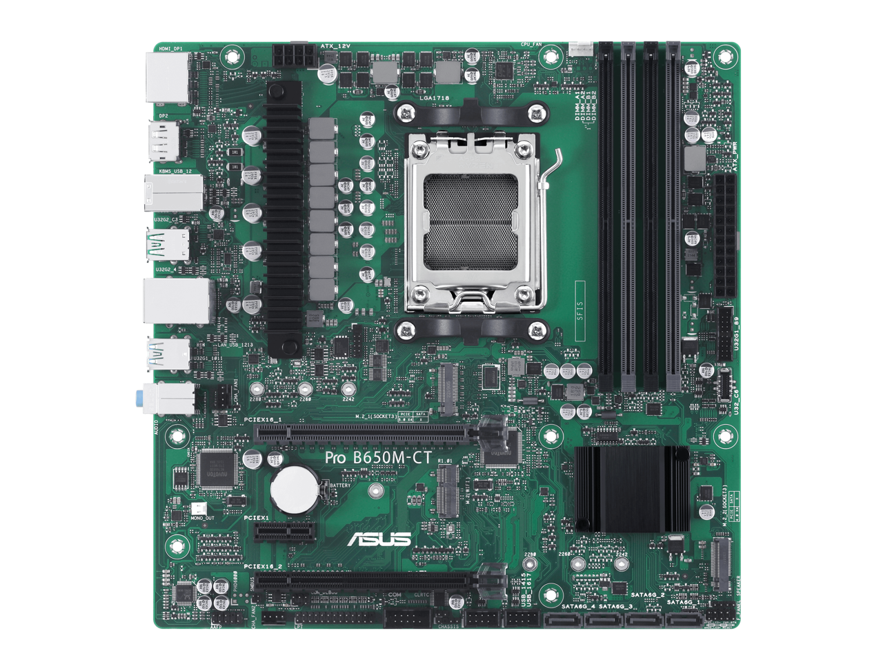 ASUS Pro B650MCTCSM AMD B650(Ryzen 7000) MicroATX Commercial