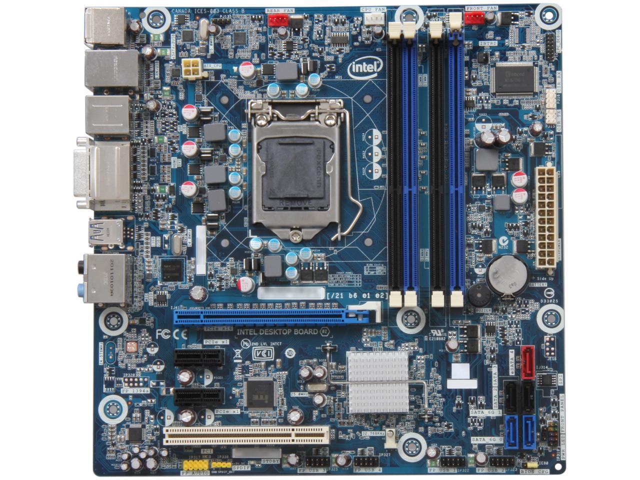 Intel BOXDH67BLB3 LGA 1155 Micro ATX Intel Motherboard - Newegg.com