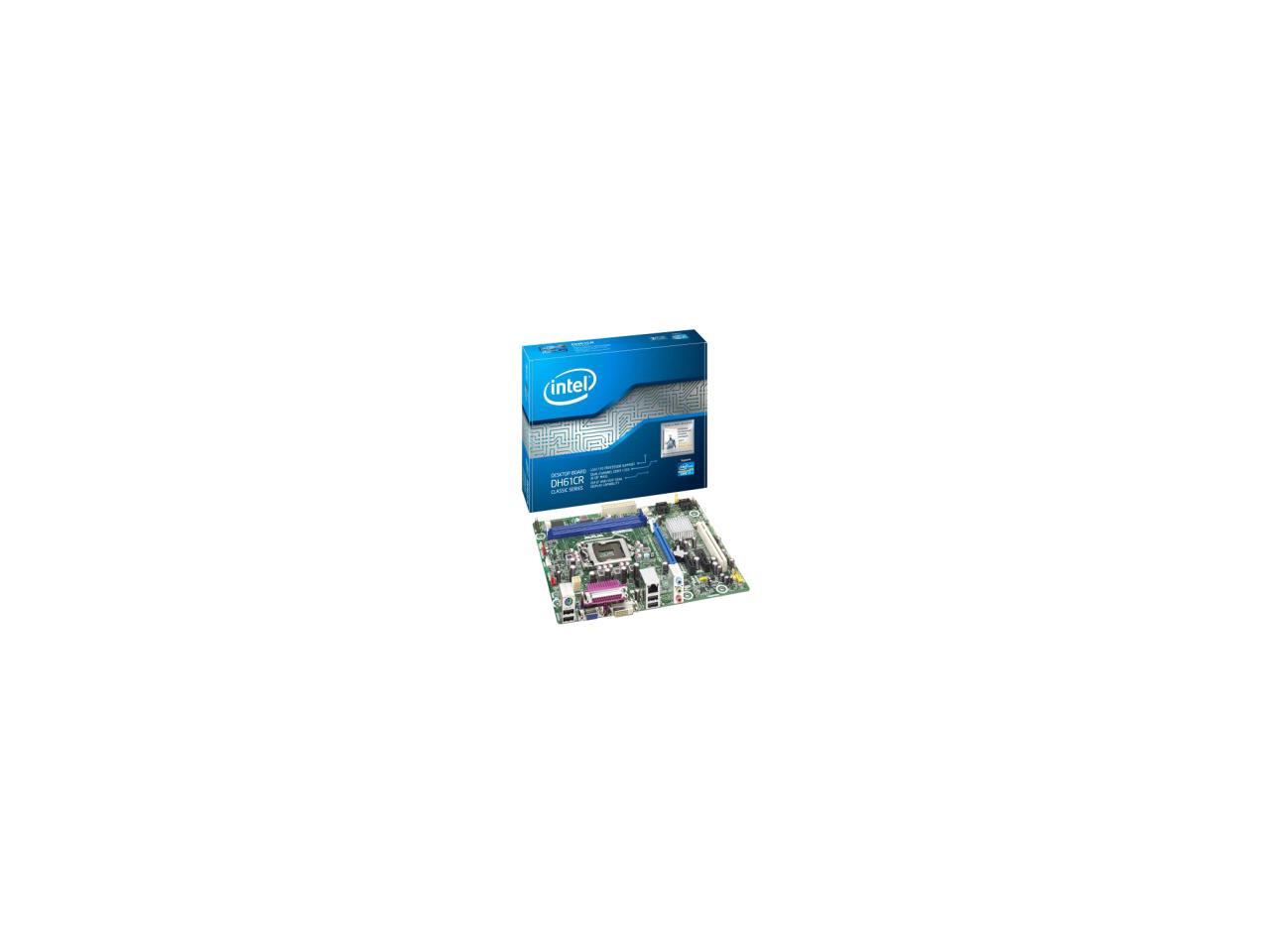 Intel Classic DH61CR Desktop Motherboard - Intel H61 Express Chipset ...