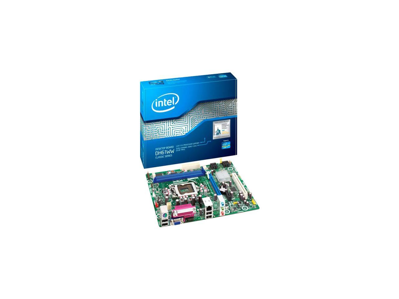 Intel Classic DH61WW Desktop Motherboard - Intel Chipset - Socket H2 ...