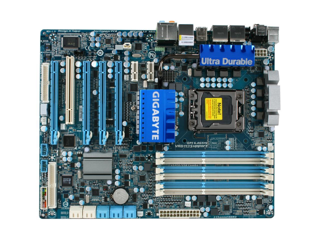 Gigabyte x58 usb3 разгон