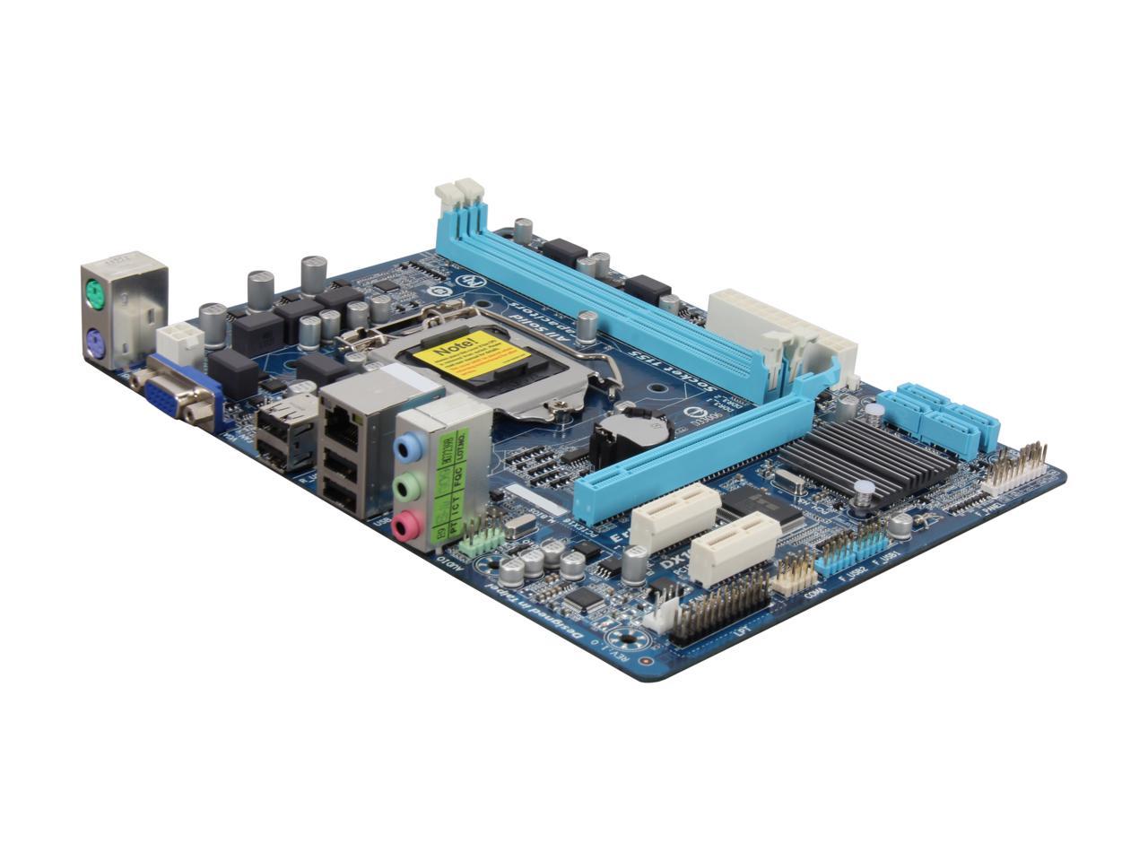 Gigabyte GA-H61M-DS2 for Intel Socket LGA 1155 Micro ATX Motherboard DDR3 16GB 
