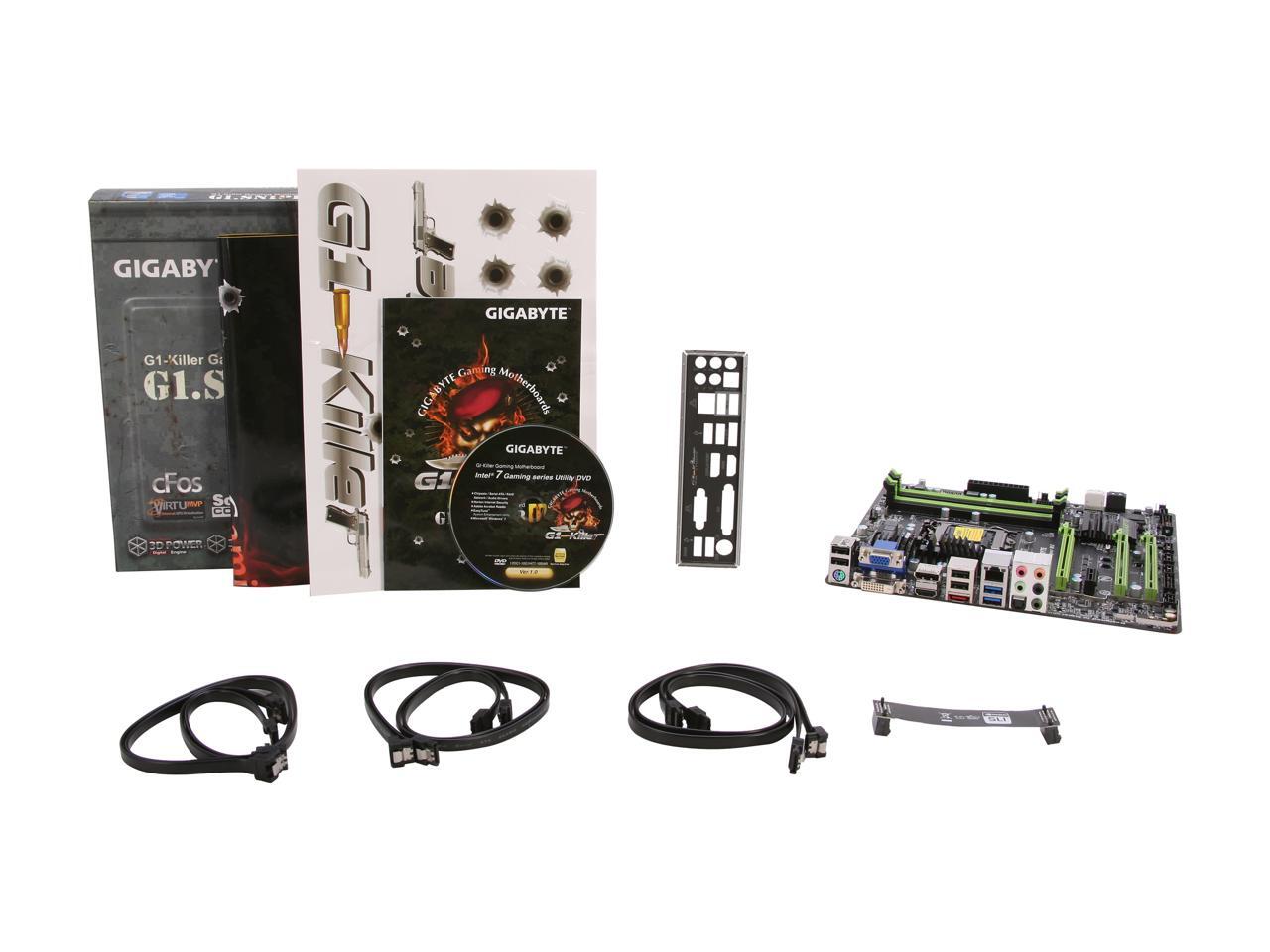 GIGABYTE G1 Gaming G1.Sniper M3 LGA 1155 Micro ATX Intel Motherboard