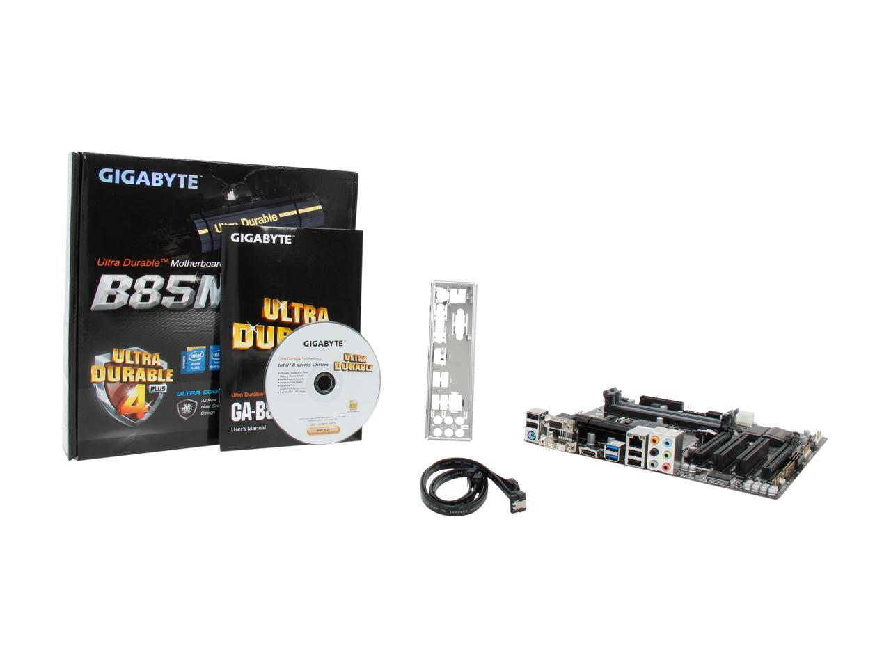 Gigabyte support. Ga-b85m-d3h. Gigabyte b85m-d3h. Gigabyte Ultra durable. B85m-d3h.