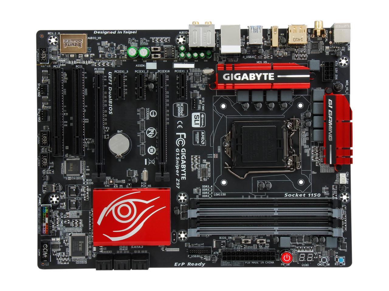 Gigabyte g1 sniper z97 обзор