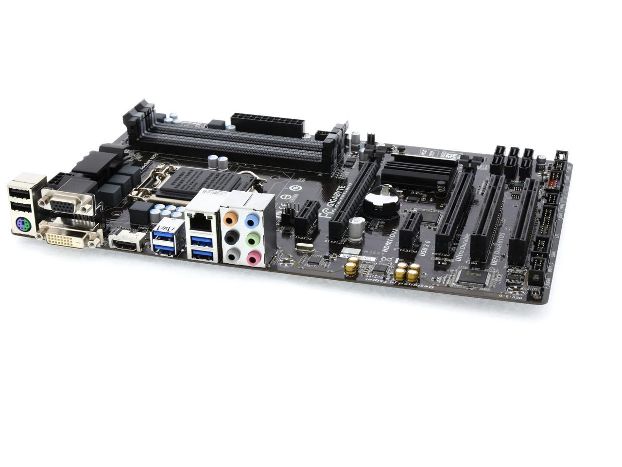 GIGABYTE GA-Z97-HD3 (rev. 2.0) LGA 1150 Intel Z97 HDMI SATA 6Gb/s USB 3.0  ATX Intel Motherboard