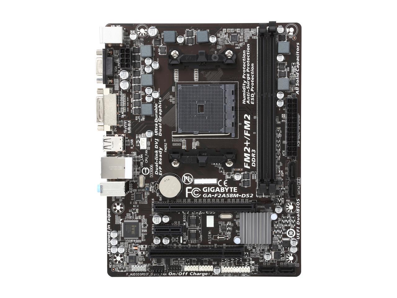 Gigabyte ga f2a58m s1 совместимость