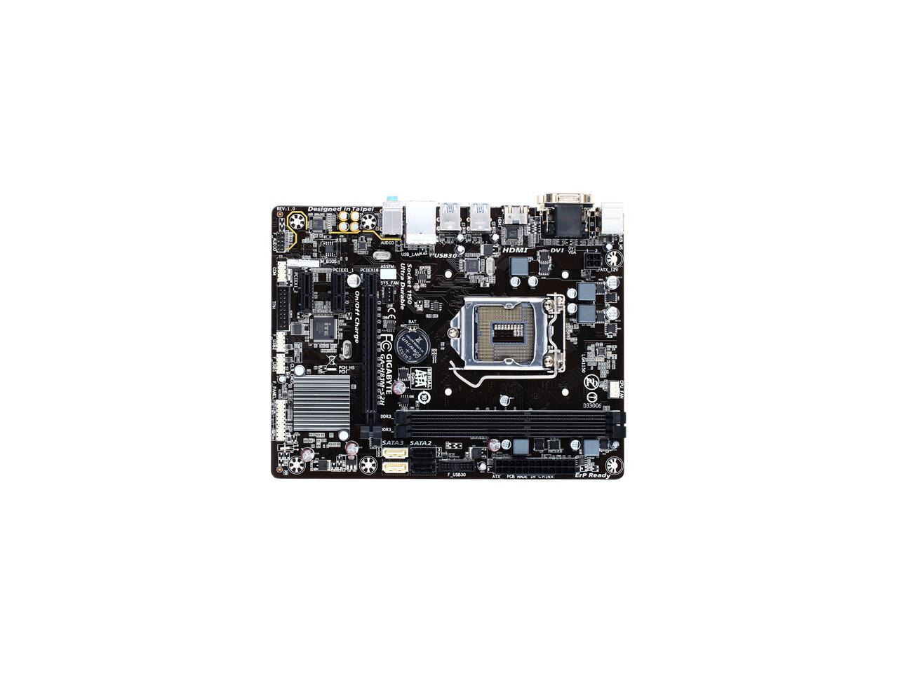 Gigabyte Ultra Durable GAH81MS2H Desktop Motherboard Intel H81