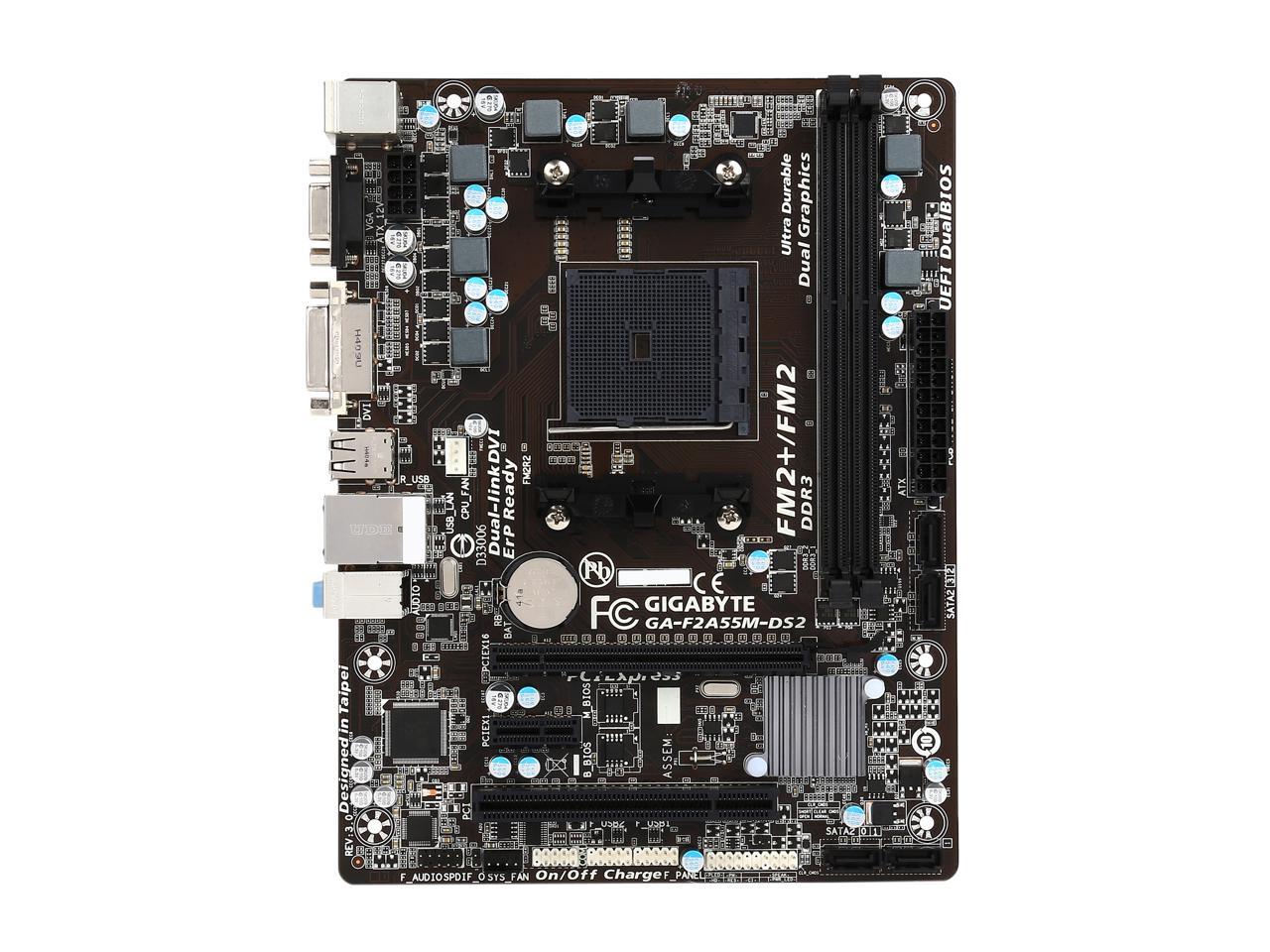 Совместимость gigabyte ga f2a55m ds2