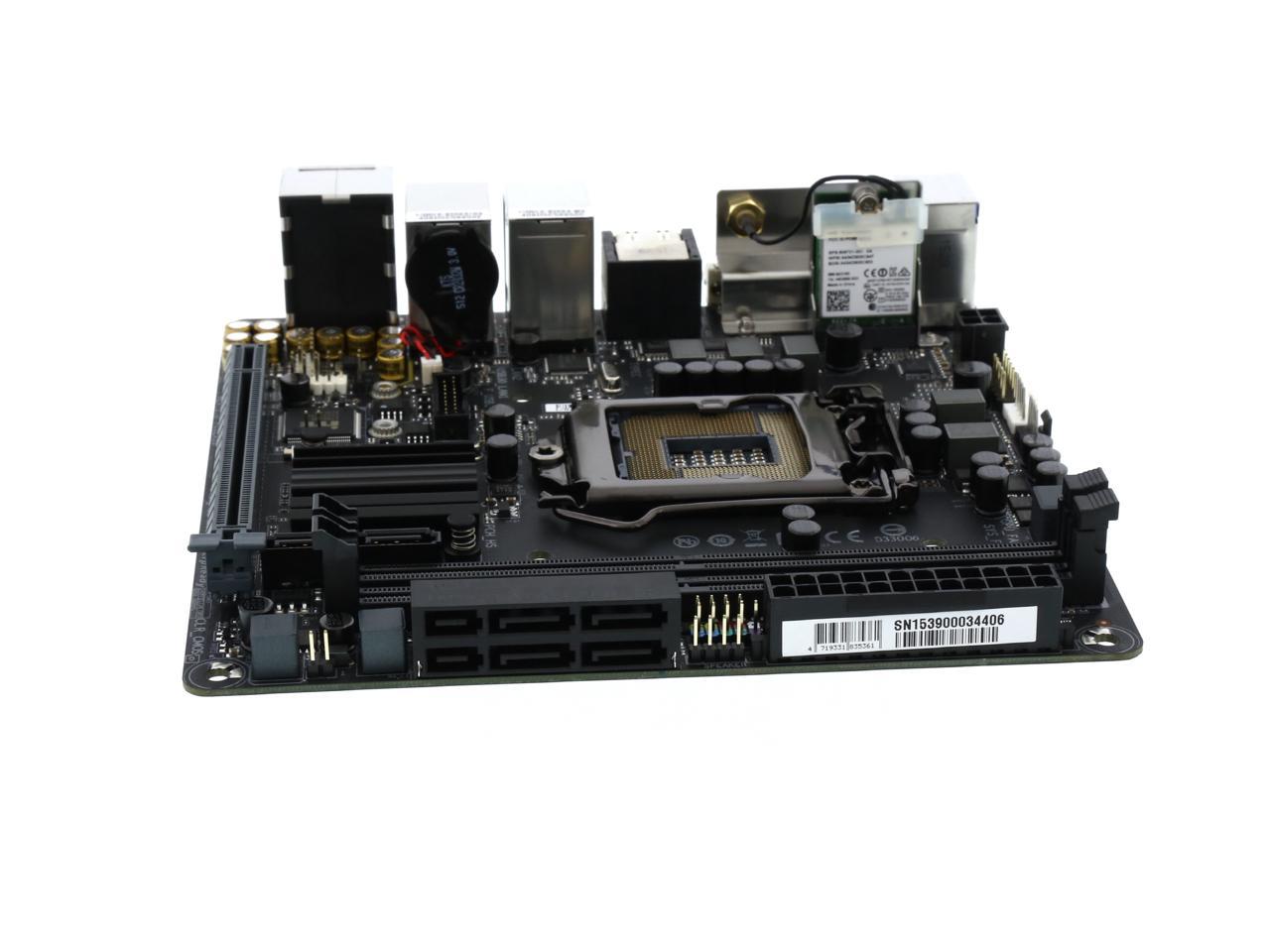 GIGABYTE GA-H170N-WIFI (rev. 1.0) LGA 1151 Intel H170 HDMI SATA 6Gb/s USB  3.0 Mini ITX Intel Motherboard