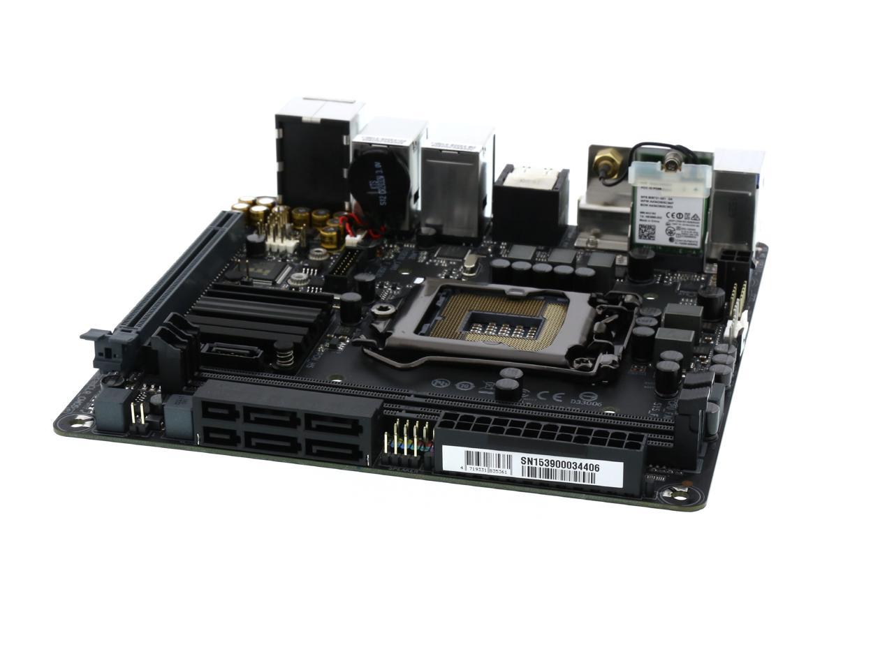 matig Vijfde profiel Used - Like New: GIGABYTE GA-H170N-WIFI (rev. 1.0) LGA 1151 Mini ITX Intel  Motherboard - Newegg.com