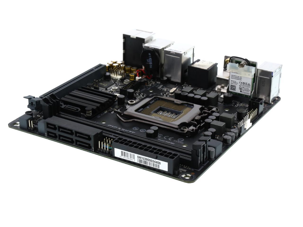 GIGABYTE GA-H170N-WIFI (rev. 1.0) LGA 1151 Intel H170 HDMI SATA 6Gb/s USB  3.0 Mini ITX Intel Motherboard