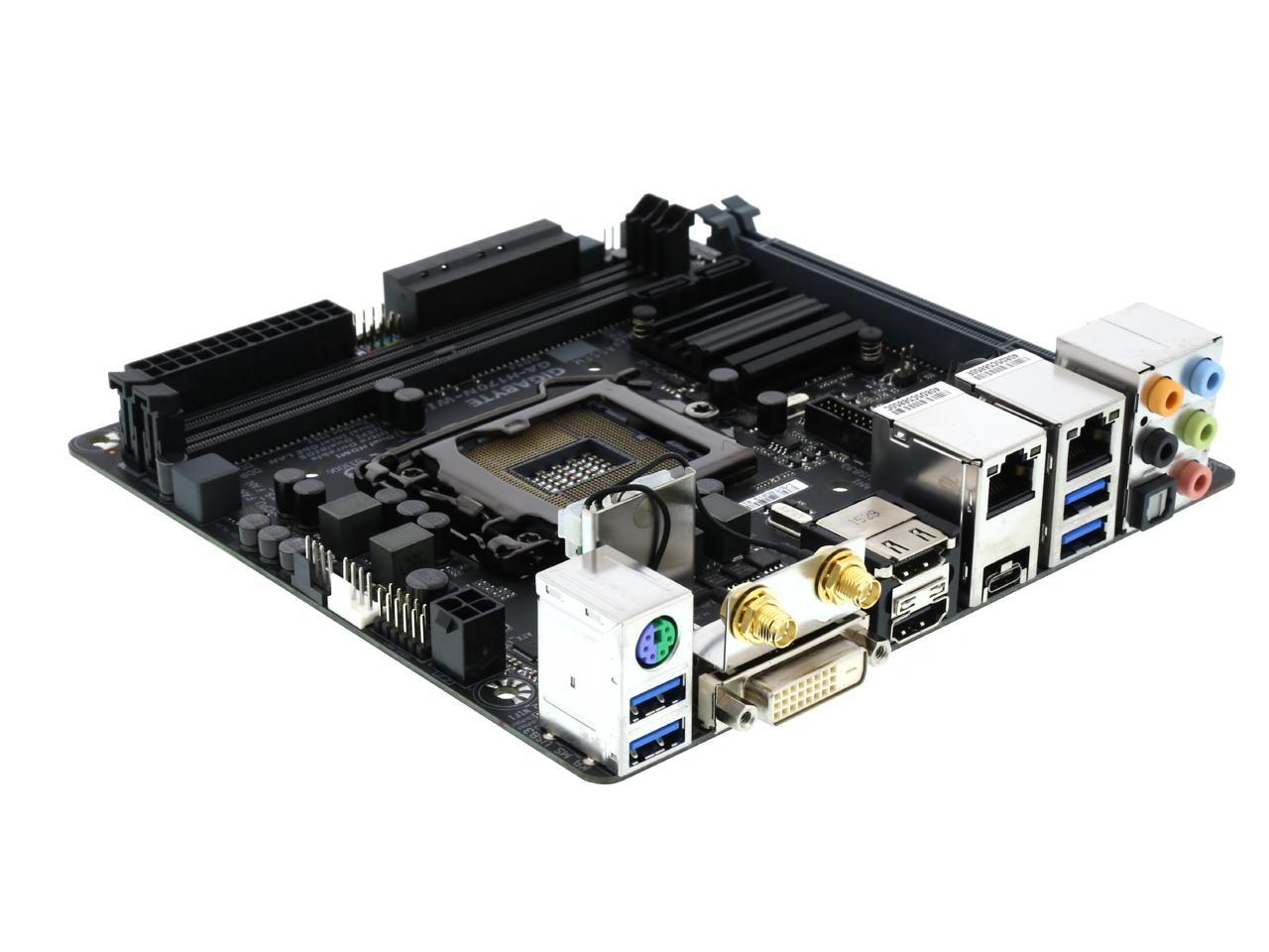 matig Vijfde profiel Used - Like New: GIGABYTE GA-H170N-WIFI (rev. 1.0) LGA 1151 Mini ITX Intel  Motherboard - Newegg.com