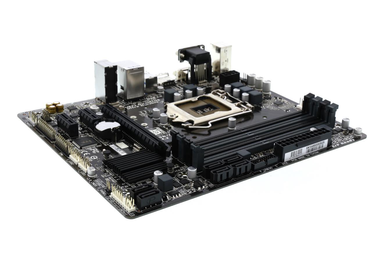 GIGABYTE GA-B150M-DS3H (rev. 1.0) LGA 1151 Micro ATX Intel Motherboard ...