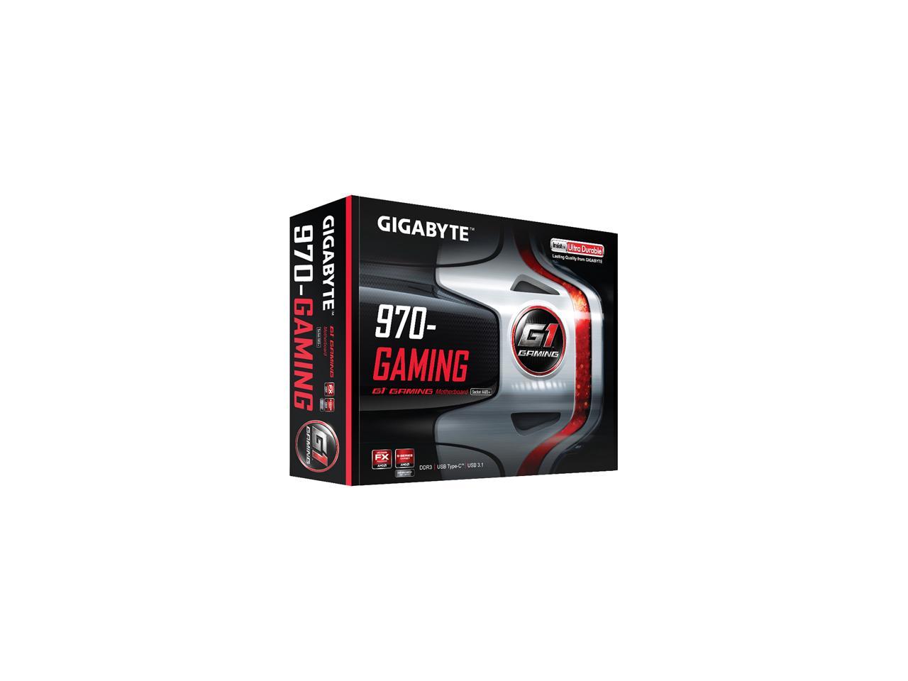 Used - Very Good: GIGABYTE GA-970-Gaming (rev. 1.0) AM3+/AM3 ATX AMD