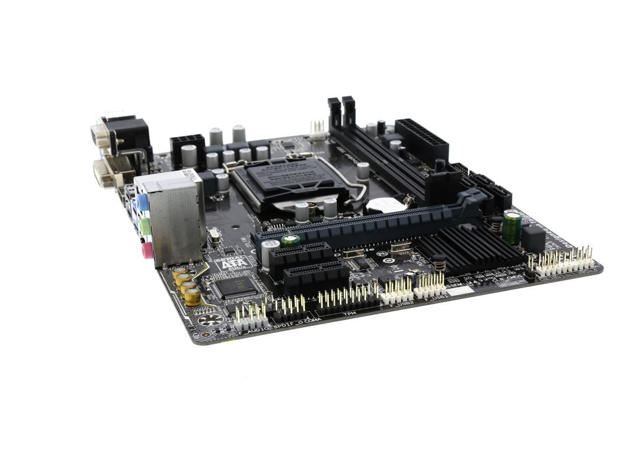 GIGABYTE GA-H110M-S2H (rev. 1.0) LGA 1151 Micro ATX Motherboards ...