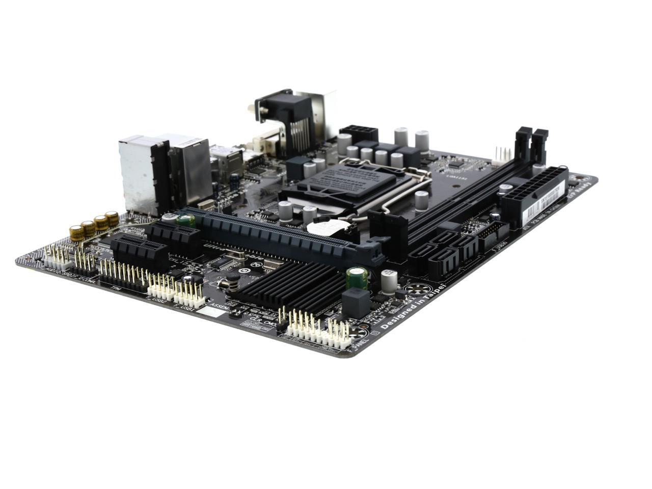 GIGABYTE GA-H110M-S2H (rev. 1.0) LGA 1151 Micro ATX Motherboards ...