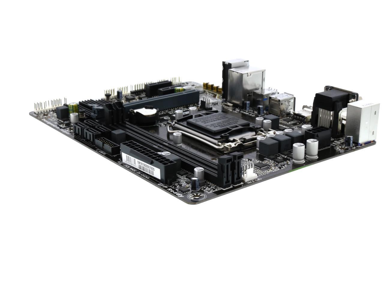 GIGABYTE GAH110MS2H (rev. 1.0) LGA 1151 Micro ATX Motherboards