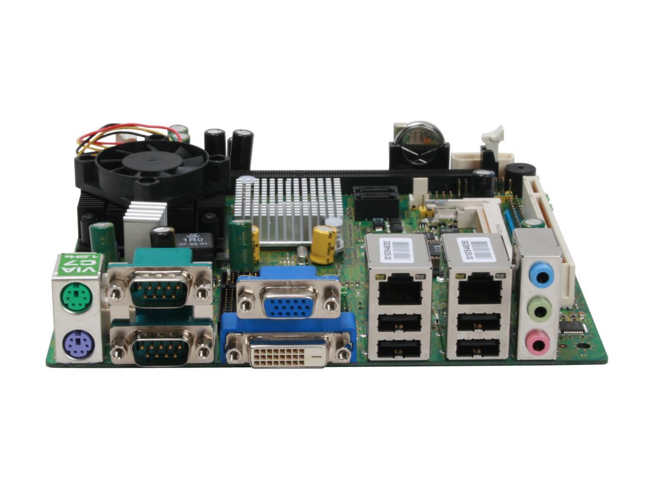 MSI MS9802020 VIA C7/Eden Nano BGA2 1GHz onboard Mini ITX Motherboard