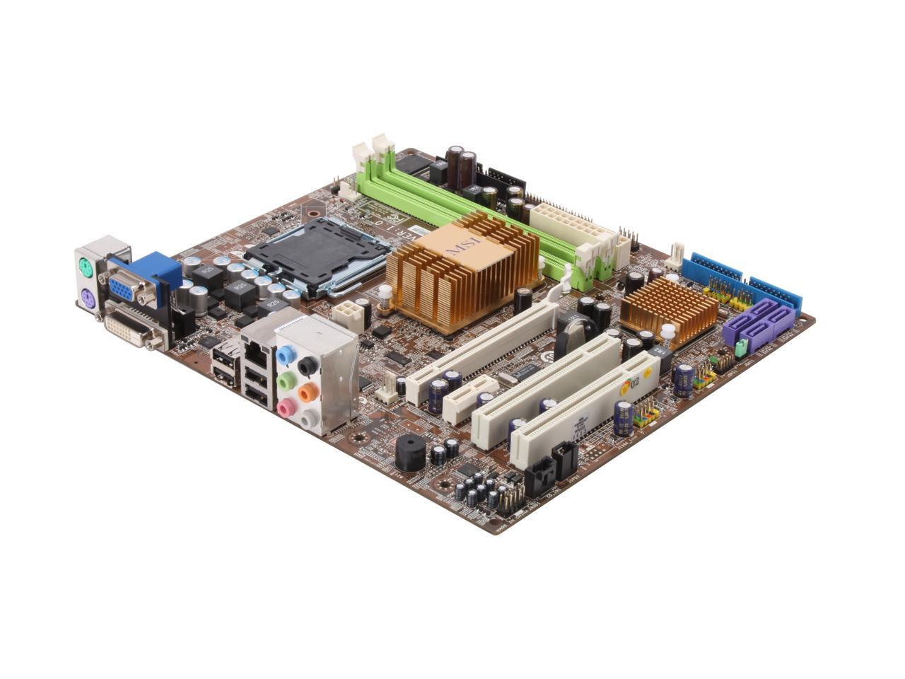 MSI G41MFD LGA 775 Micro ATX Intel Motherboard Newegg.ca