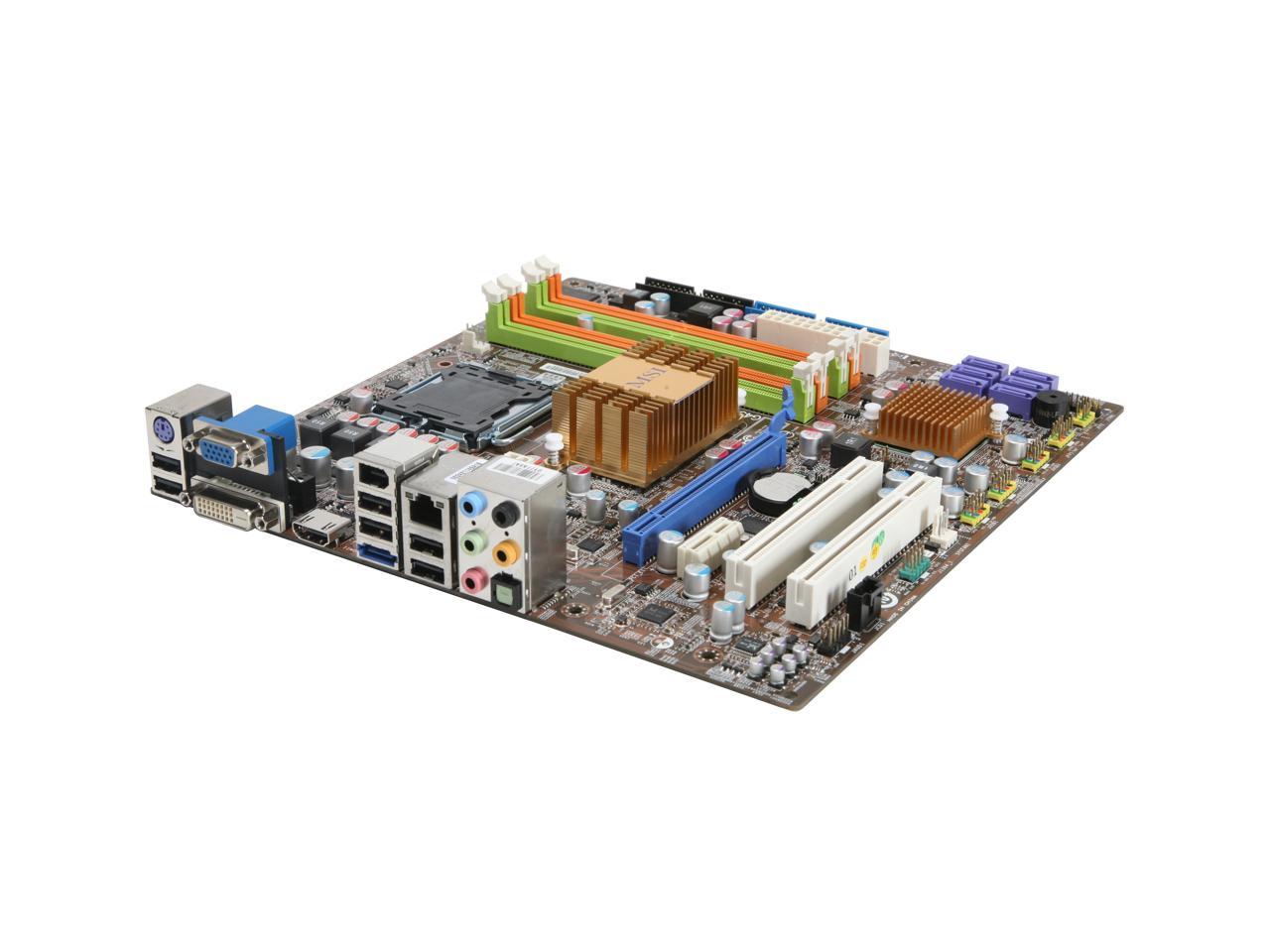 MSI G45M Digital LGA 775 Micro ATX Intel Motherboard - Newegg.com