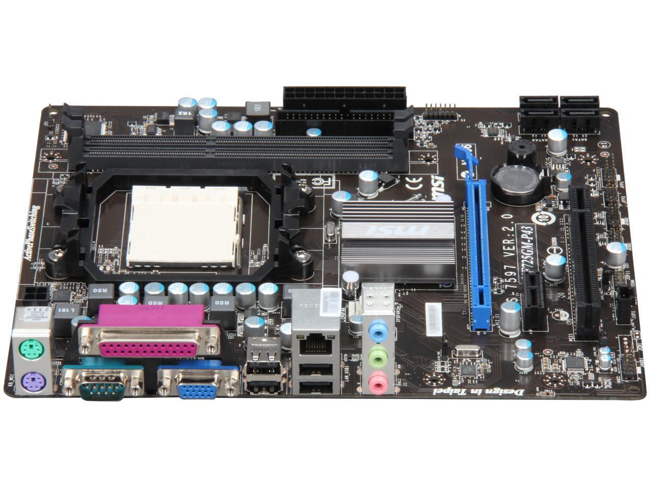 MSI NF725GM-P43 AM3 Micro ATX AMD Motherboard - Newegg.com