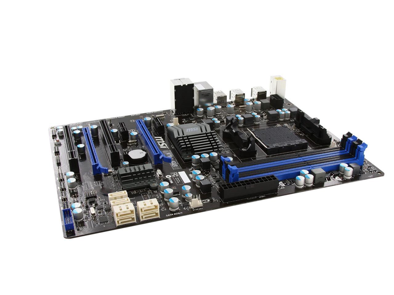 MSI 970A-G43 AM3+ ATX AMD Motherboard - Newegg.com