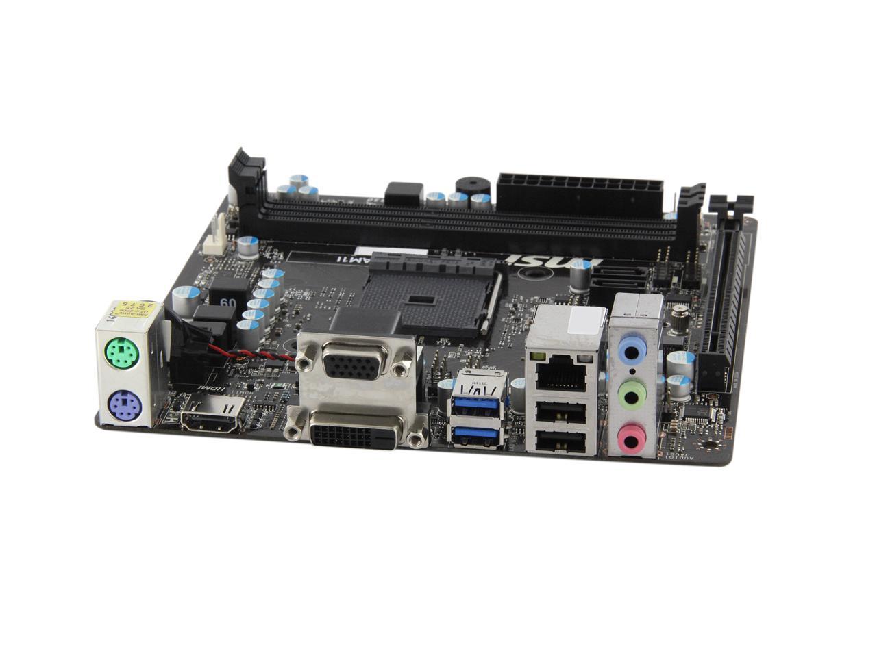 MSI AM1I AM1 Mini ITX AMD Motherboard - Newegg.com