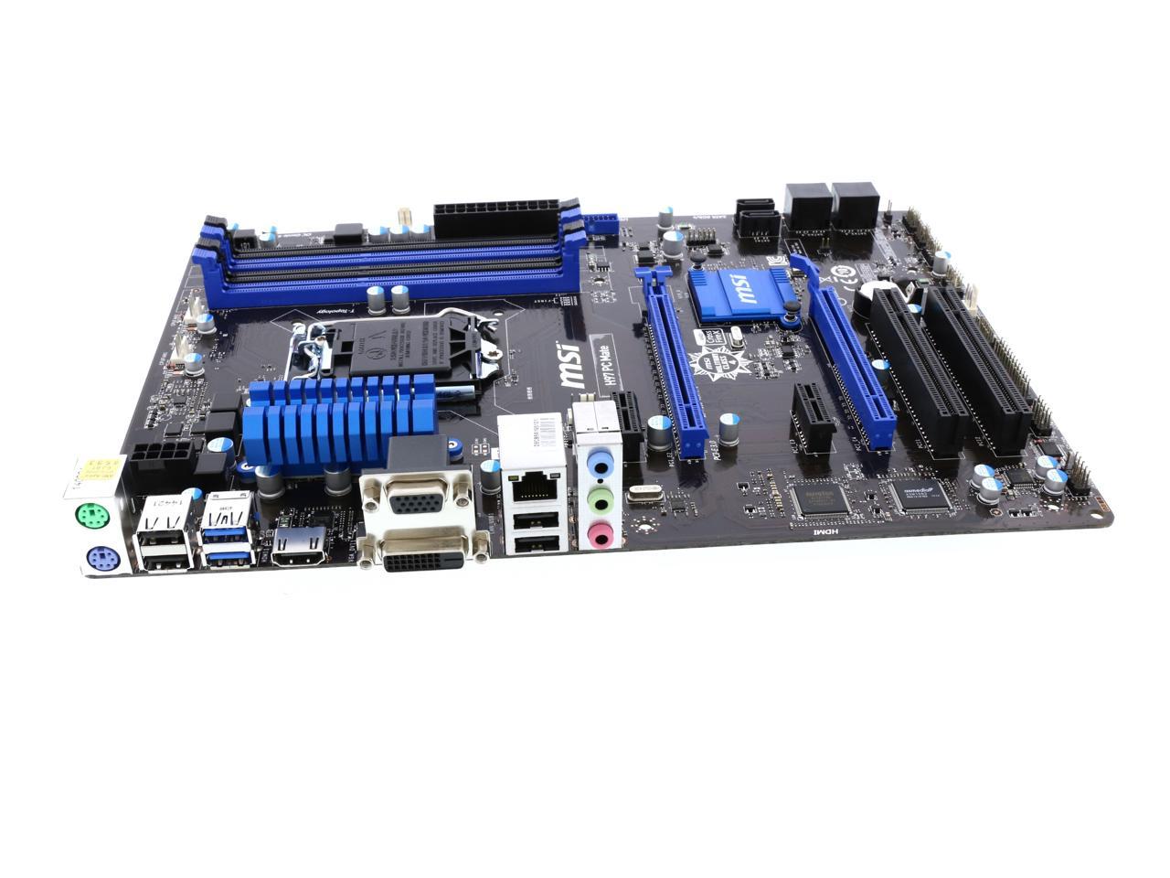 Used - Very Good: MSI H97 PC Mate ATX Intel Motherboard - Newegg.com