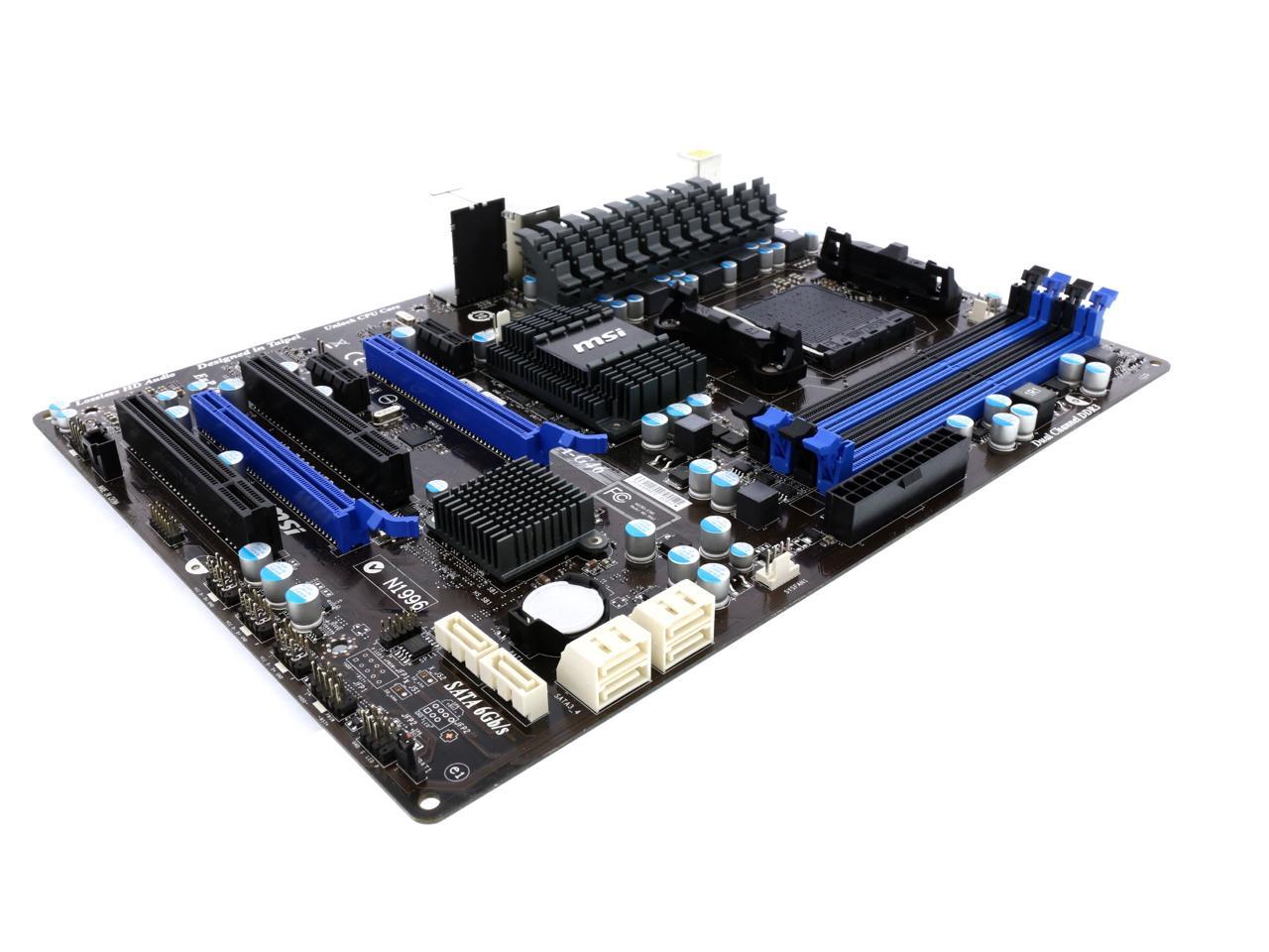 Refurbished: MSI 970A-G46-R ATX AMD Motherboard with UEFI BIOS