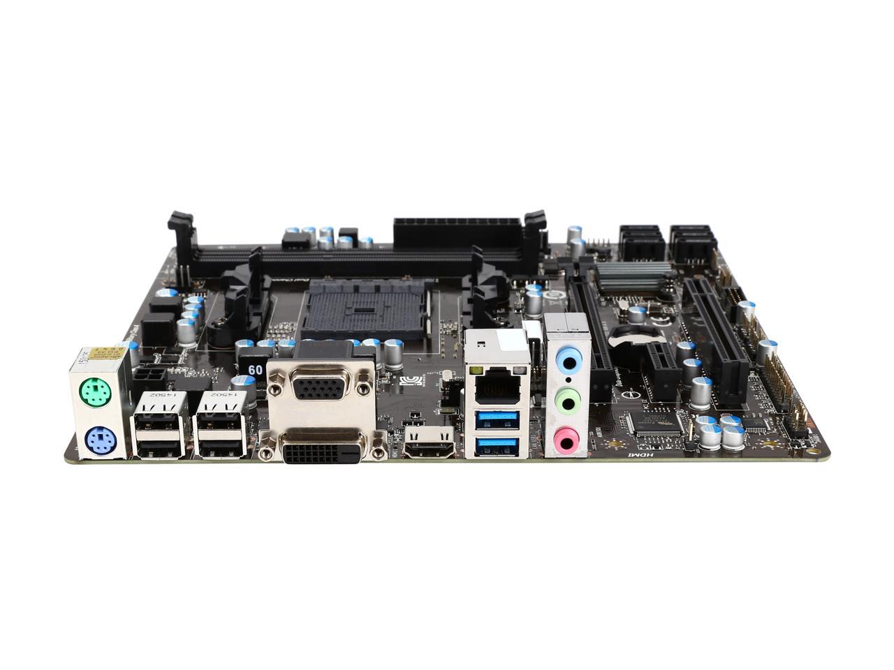 Msi A78m E35 V2 Fm2 Micro Atx Amd Motherboard Newegg Ca