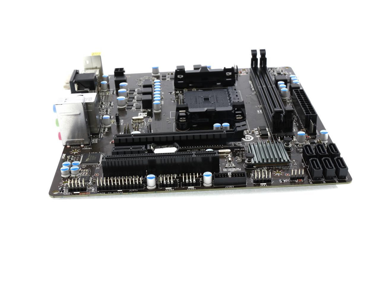 Msi A78m E35 V2 Fm2 Micro Atx Amd Motherboard