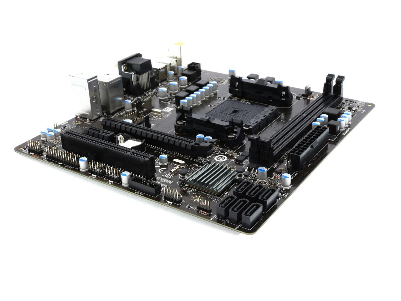 Msi A78m E35 V2 Fm2 Micro Atx Amd Motherboard