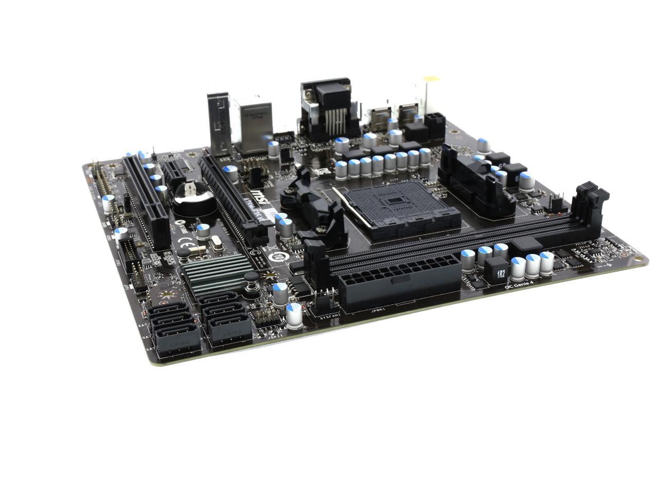 Msi A78m E35 V2 Fm2 Micro Atx Amd Motherboard Newegg Ca