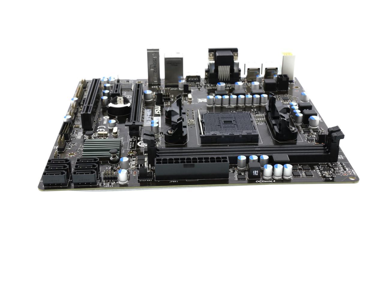 Msi A78m E35 V2 Fm2 Micro Atx Amd Motherboard