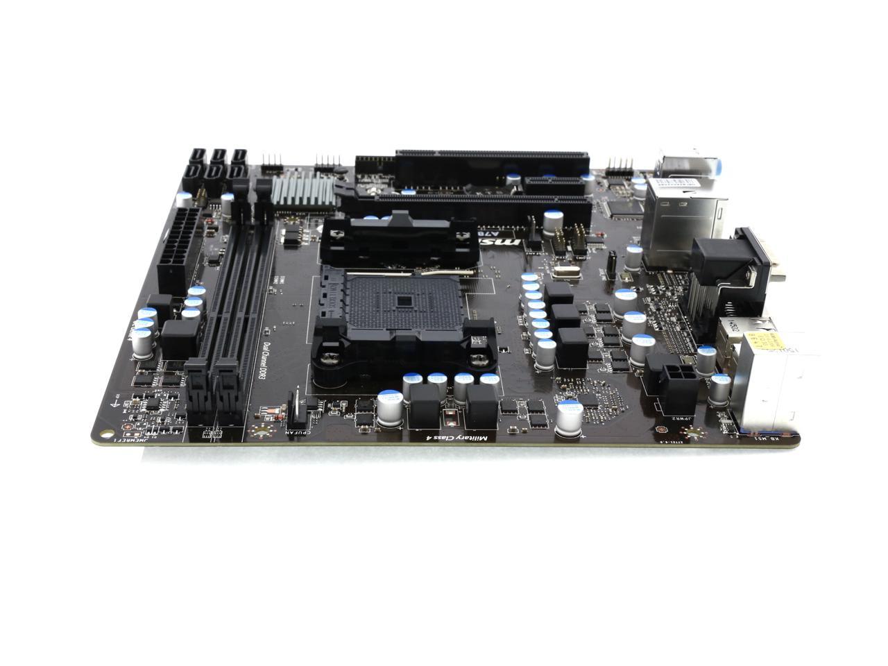 Msi A78m E35 V2 Fm2 Micro Atx Amd Motherboard Newegg Ca