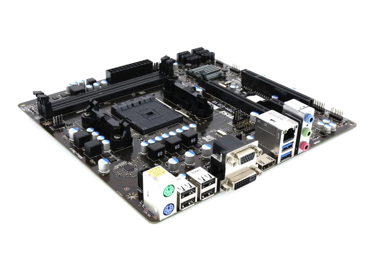 Msi A78m E35 V2 Fm2 Micro Atx Amd Motherboard Newegg Ca