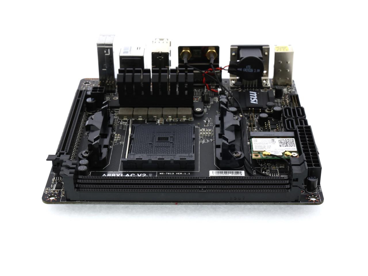 MSI A88XI AC V2 FM2+ Mini ITX AMD Motherboard - Newegg.com