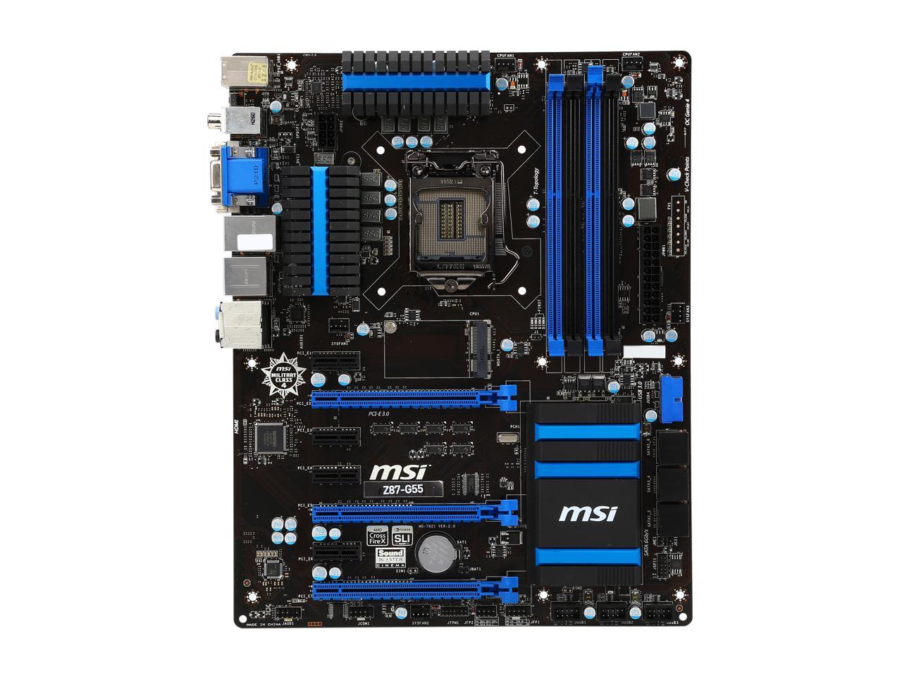 Msi z87 g55 обзор