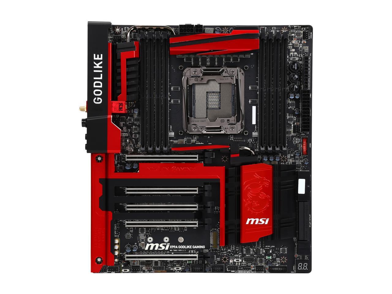 Msi x99a godlike gaming обзор